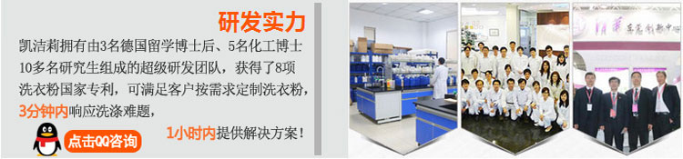 凱潔莉洗衣粉實(shí)力研發(fā)團(tuán)隊